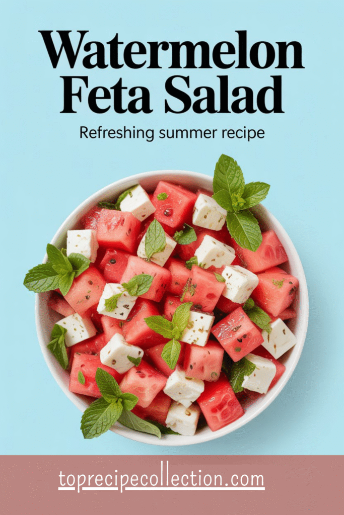 watermelon-feta-Salad Recipes ideas